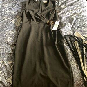 Calvin Klein black dress size 8 NWT